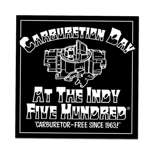 Carburetion Day Sticker