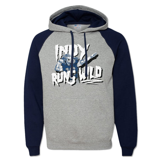 Indy Runs Wild Colorblock Hoodie ***CLEARANCE***
