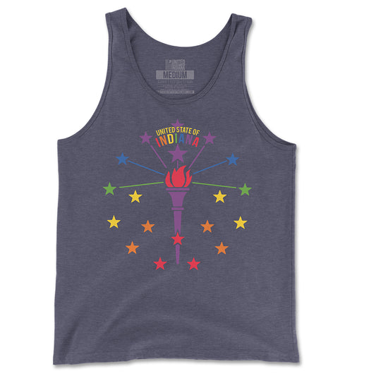 Rainbow Torch and Stars Tank ***CLEARANCE***