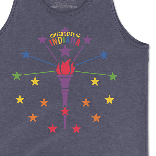 Rainbow Torch and Stars Tank ***CLEARANCE***