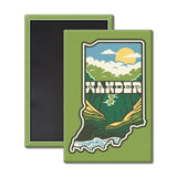 Wander Indiana Magnet