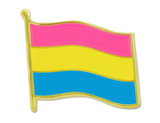 Pansexual Pride Flag Enamel Pin