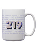219 Area Code Mug