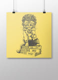 Cat Vonnegut Poster - United State of Indiana: Indiana-Made T-Shirts and Gifts