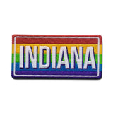 Retro Rainbow Indiana Patch
