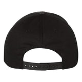 USI Leather Patch Quilted Front Cap