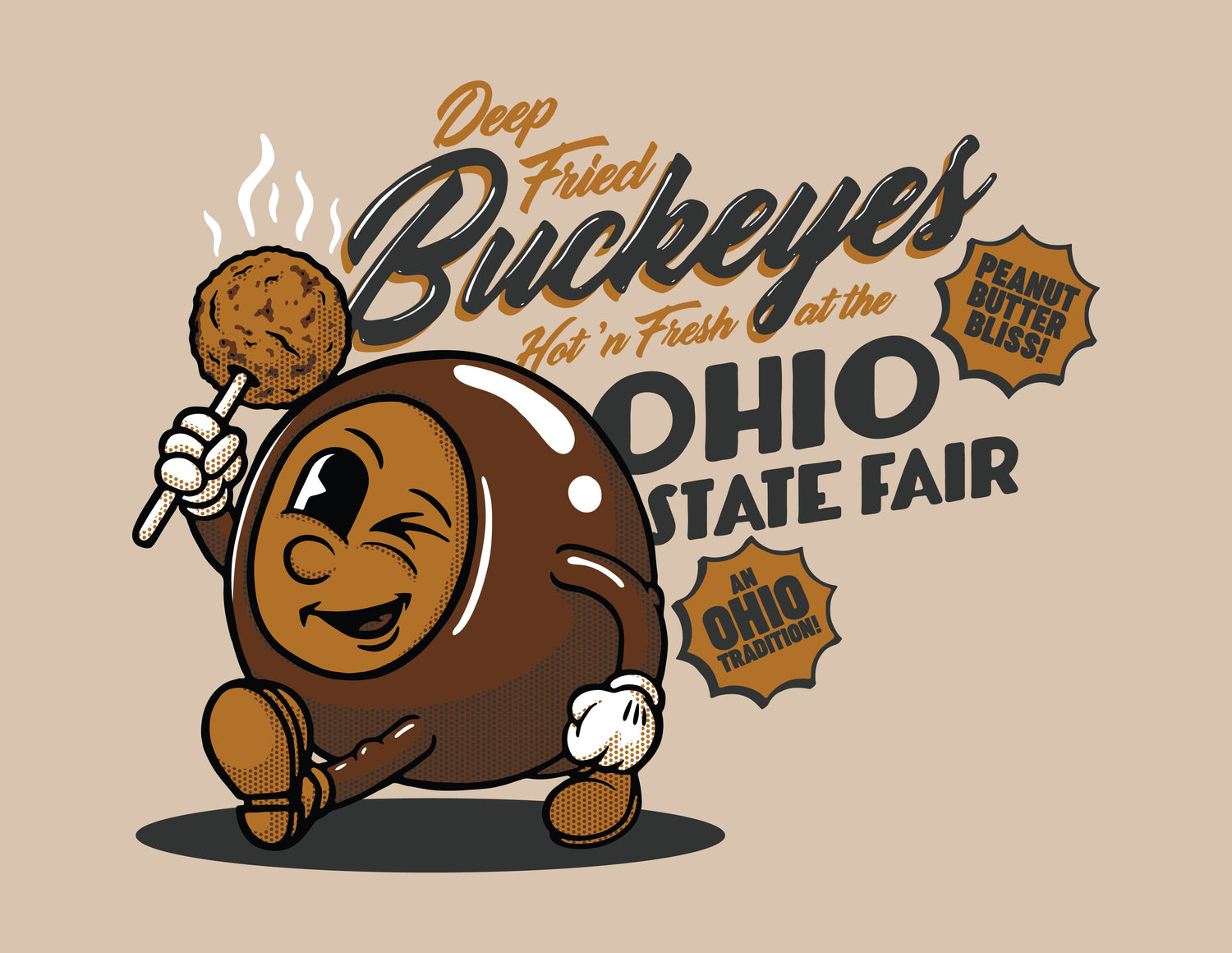 Deep Fried Buckeye Design Collection