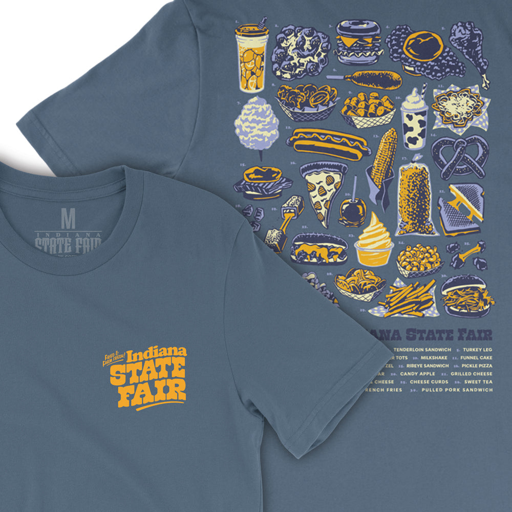 Foods of the Indiana State Fair Design Collection