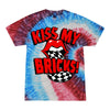 Kiss My Bricks Tie Dye Tee