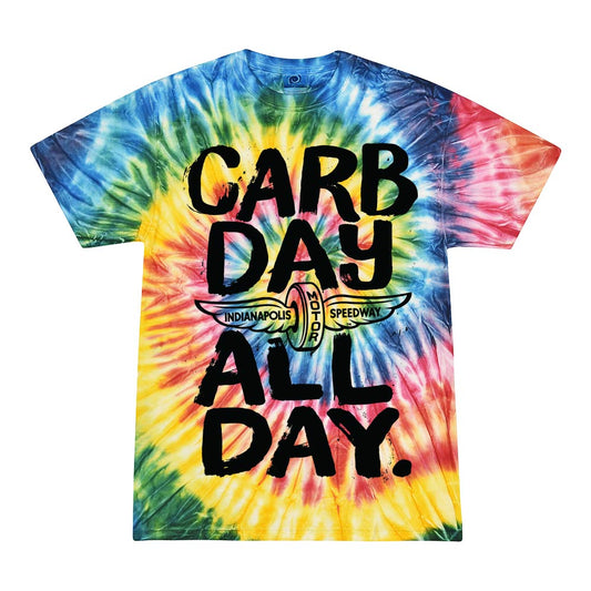 Carb Day All Day Tie Dye Tee