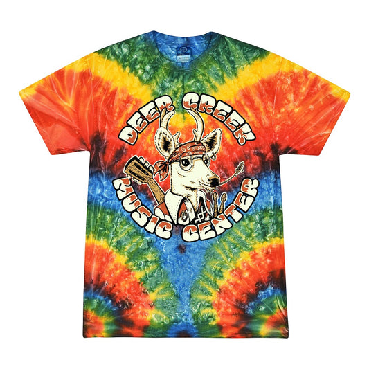 Deer Creek Logo Tie Dye Tee