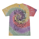 Wildlife in Indiana Tie Dye Tee