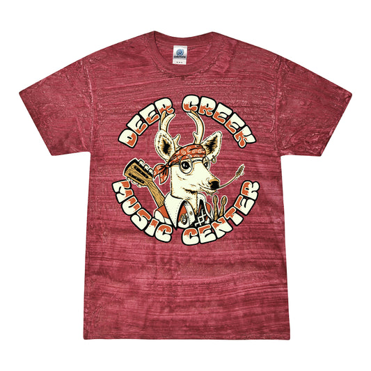 Deer Creek Logo Tie Dye Tee