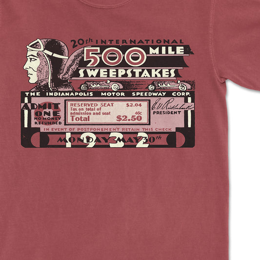 1932 500 Mile Sweepstakes Tee