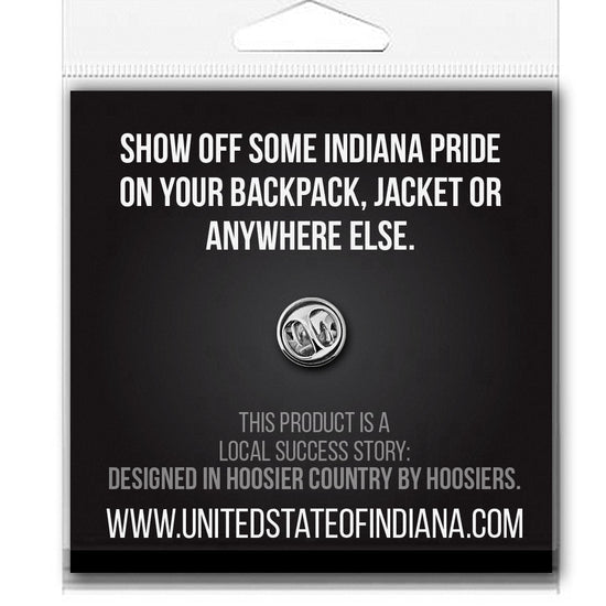 Rainbow Flag Enamel Pin - United State of Indiana: Indiana-Made T-Shirts and Gifts