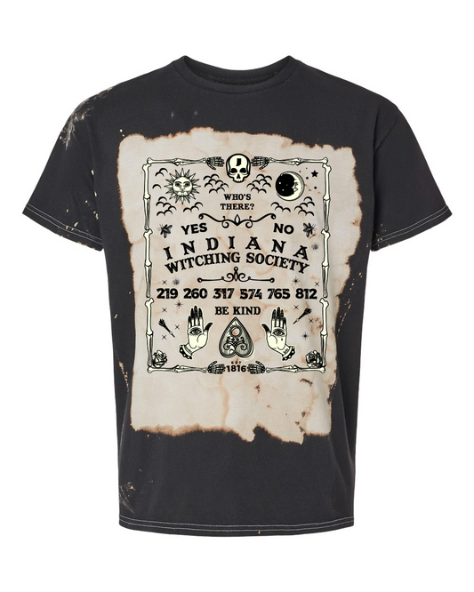 Indiana Witching Society Ouija Tie Dye Tee