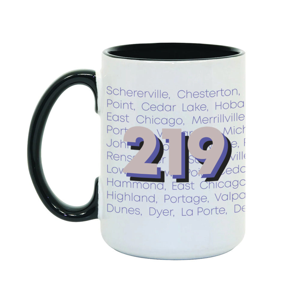 219 Area Code Mug – United State of Indiana