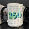 260 Area Code Mug