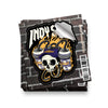Indy 500 Skull Sticker