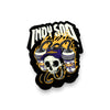 Indy 500 Skull Sticker