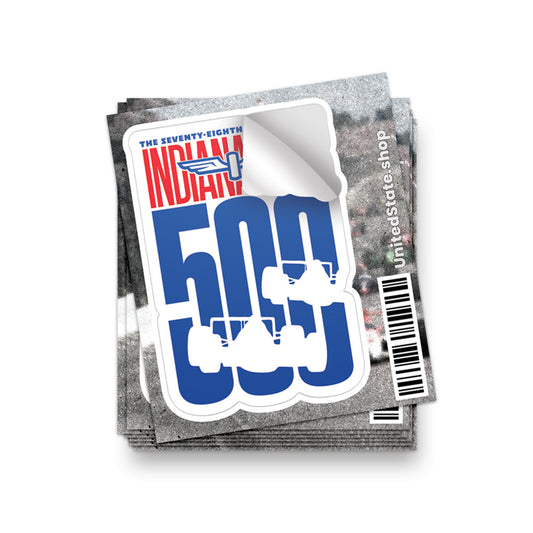 Indy 500 78th Running Sticker