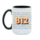 812 Area Code Mug