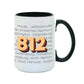 812 Area Code Mug