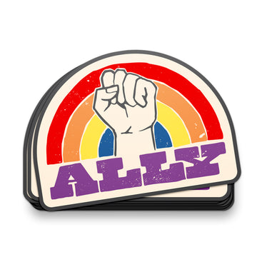 Ally Fist Sticker