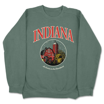 At Home In The Heartland Heavyweight Sweatshirt ***CLEARANCE***