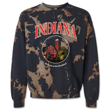 At Home In The Heartland Tie Dye Sweatshirt ***CLEARANCE***