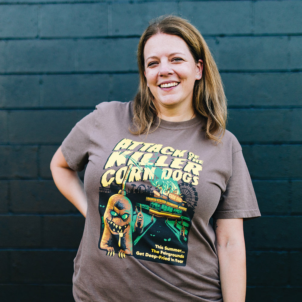 Attack of the Killer Corndogs Tee – United State of Indiana