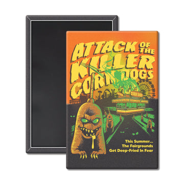 Attack of the Killer Corndogs Magnet