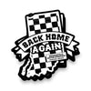 Back Home Again Sticker - United State of Indiana