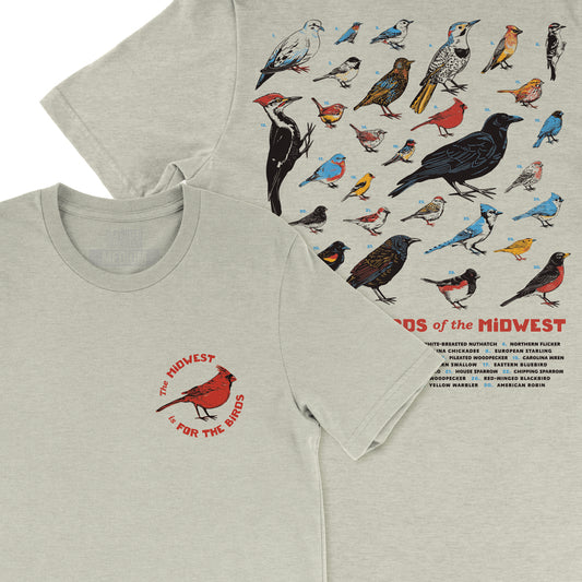 Backyard Birds of the Midwest Tee