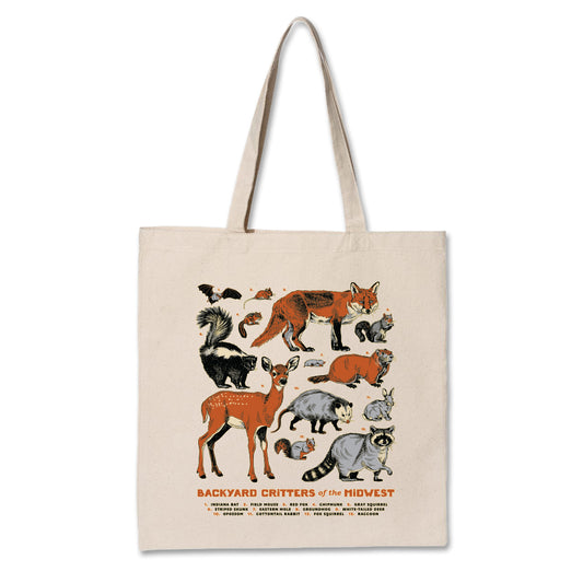 Backyard Critters of the Midwest Tote Bag