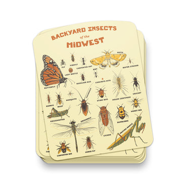 Backyard Insects of the Midwest Sticker
