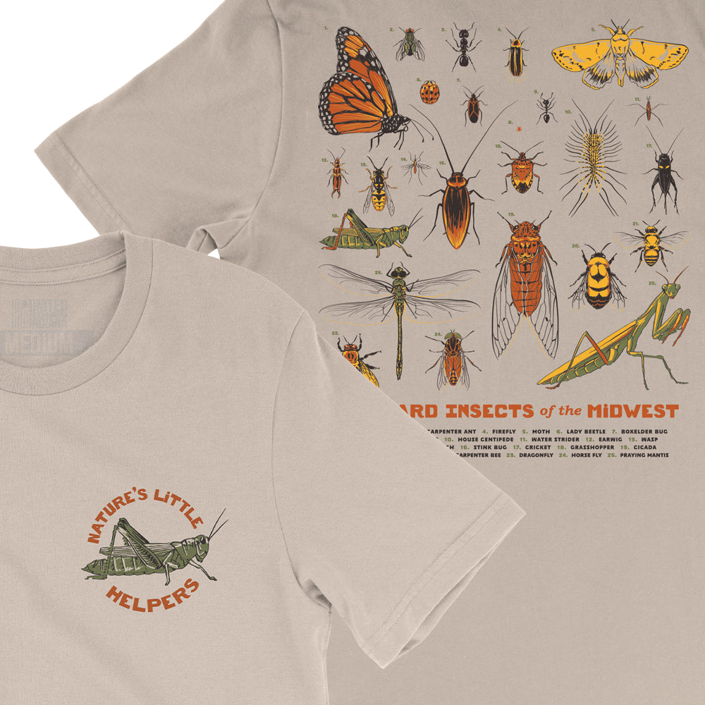 Backyard Insects of the Midwest Design Collection
