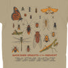 Backyard Insects of the Midwest Youth Tee