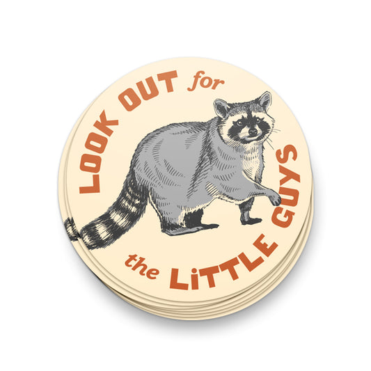 Backyard Critters Raccoon Sticker