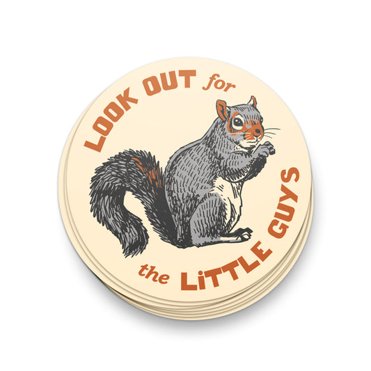 Backyard Critters Squirrel Sticker