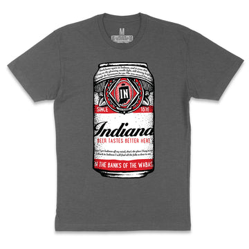 Indiana Beer Can Tee ***CLEARANCE***