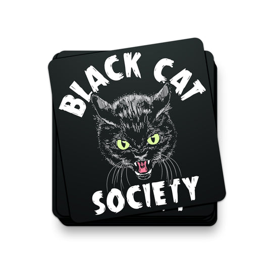 Black Cat Society Sticker ***CLEARANCE***