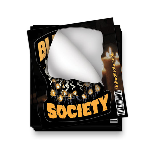 Black Cat Society Sticker