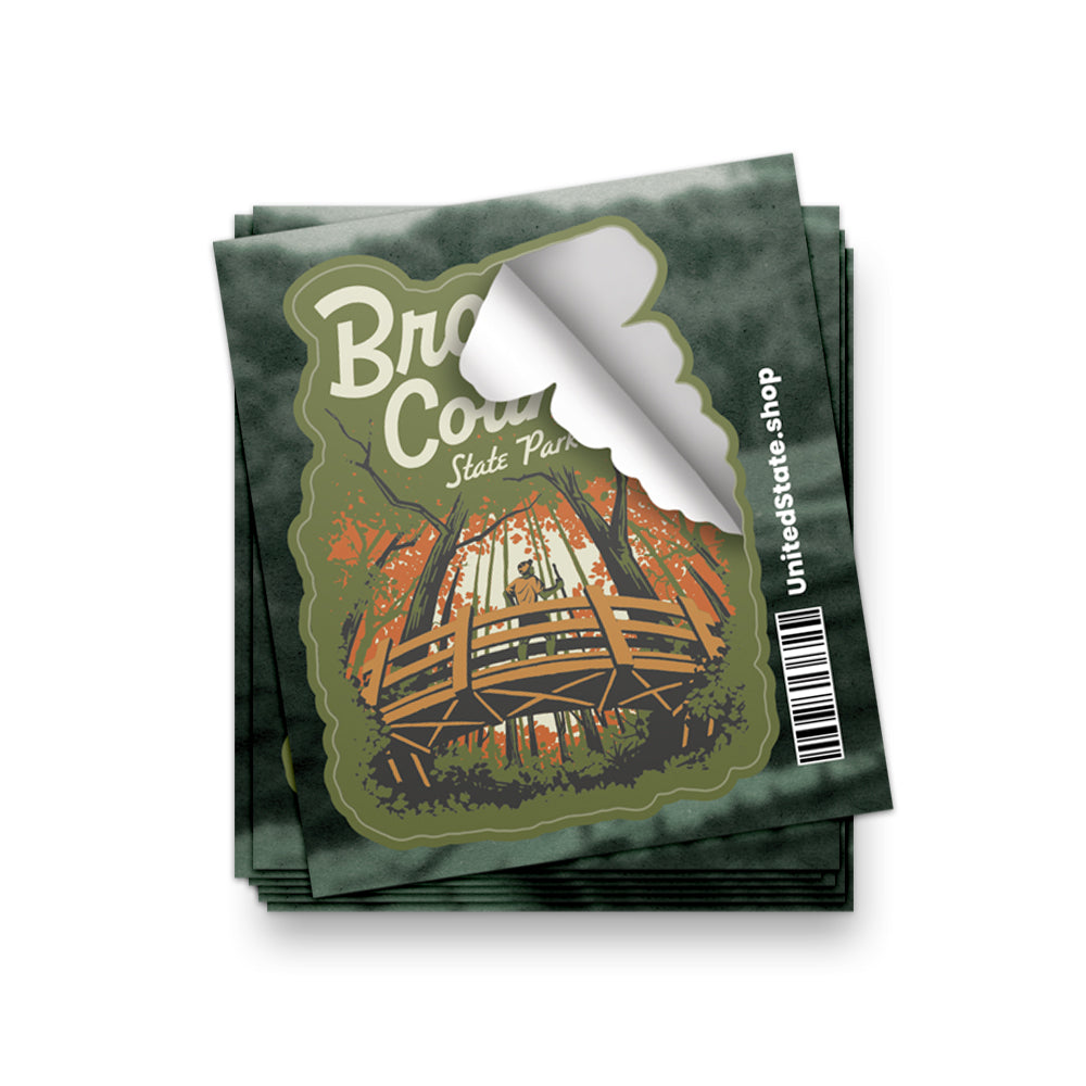 Brown County State Park Sticker - United State of Indiana