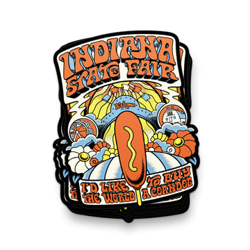 Buy the World a Corndog Sticker