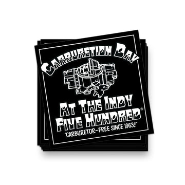 Carburetion Day Sticker ***CLEARANCE***