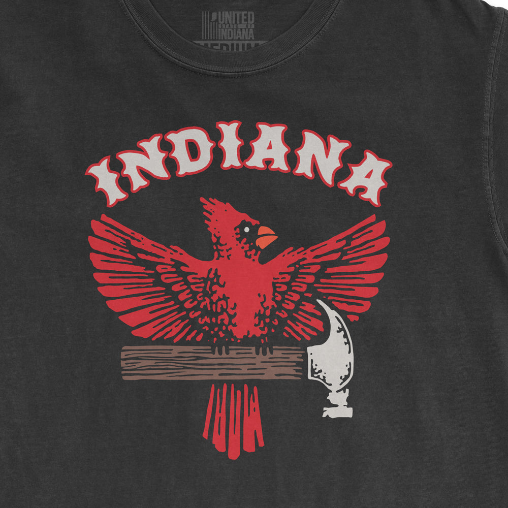 Indiana Cardinal Sticker