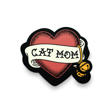 Cat Mom Sticker