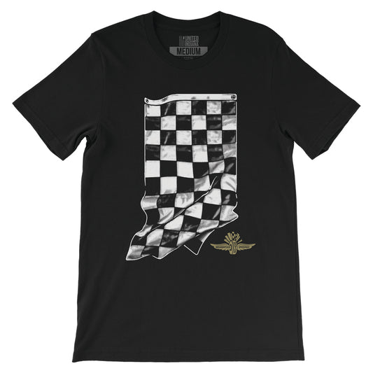Checkered Indiana Tee - United State of Indiana