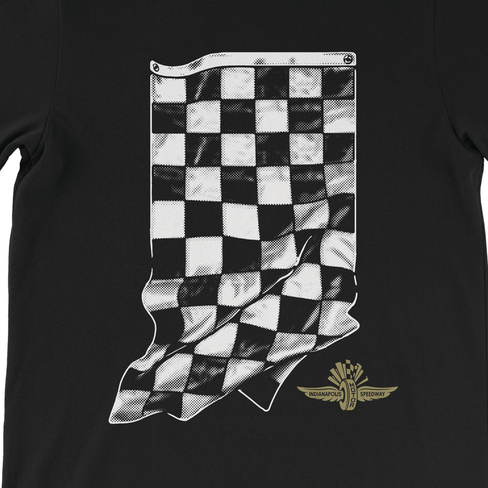Checkered Indiana Tee - United State of Indiana